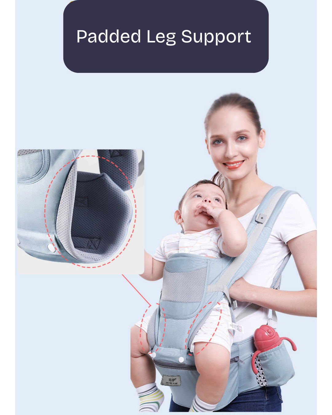 Little Wild Ones: SnuggleStride™ Hipseat Carrier & Sling