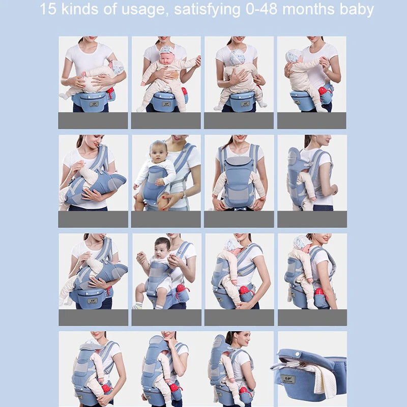 Little Wild Ones: SnuggleStride⢠Hipseat Carrier & Sling
"Dark Blue"