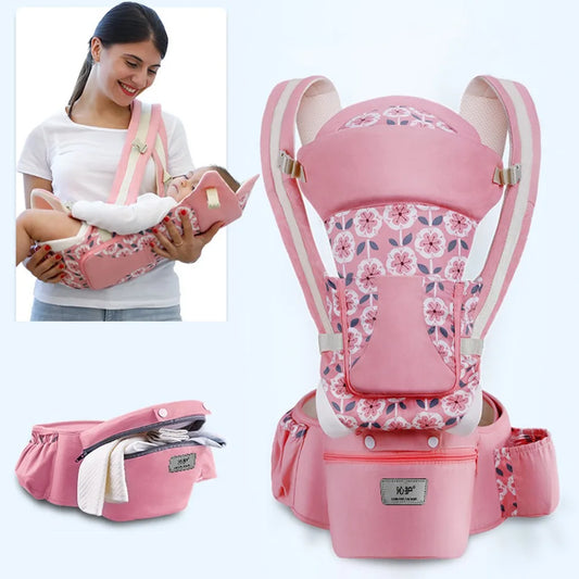 Little Wild Ones: SnuggleStride™ Hipseat Carrier & Sling
"Cherry Pink Floral"